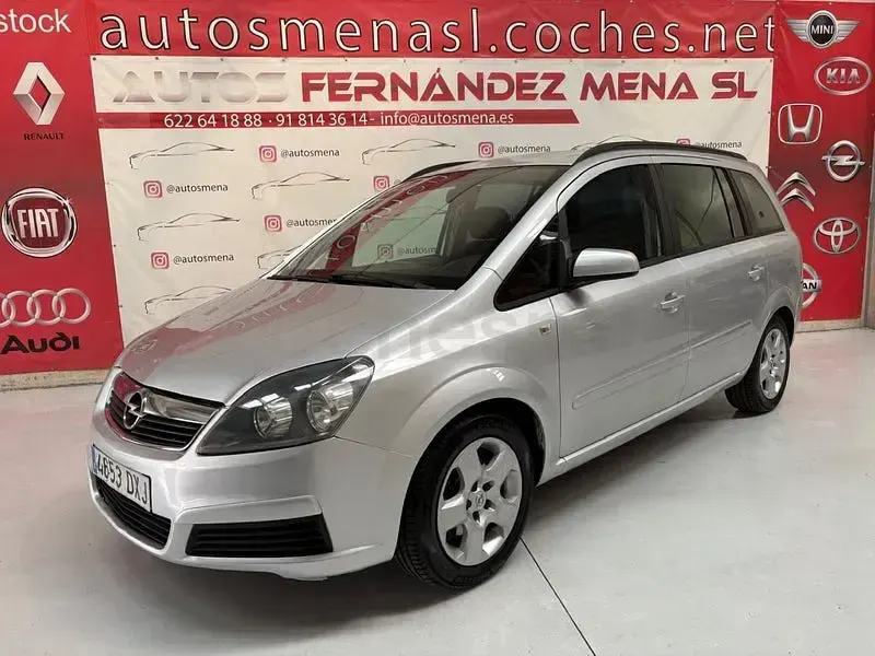 Usado Opel Zafira Enjoy 105 CV (77 kW) 2006 Gris / plata Monovolumen