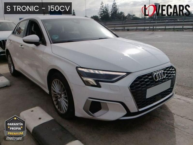 Blanco Usado 2022 Audi A3 Advanced Plus Berlina | 24.700 € (Precio justo) - Imagen 1/3