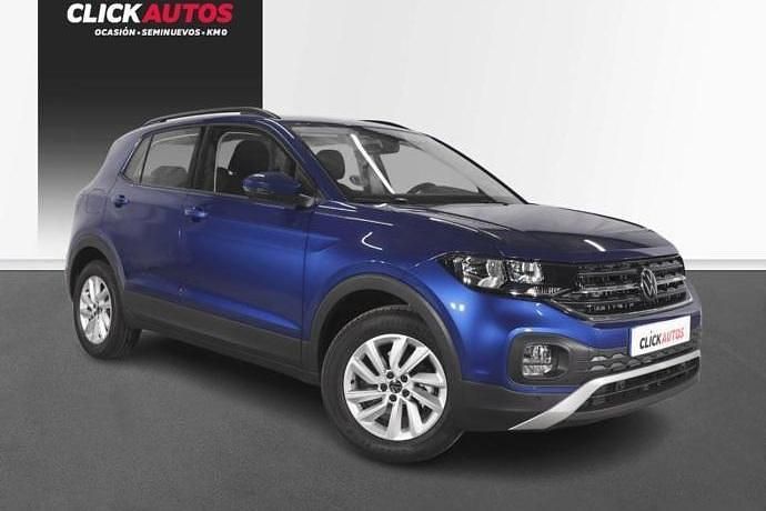 Usado VW T-Cross Advance 110 CV (80 kW) 2023 Azul SUV