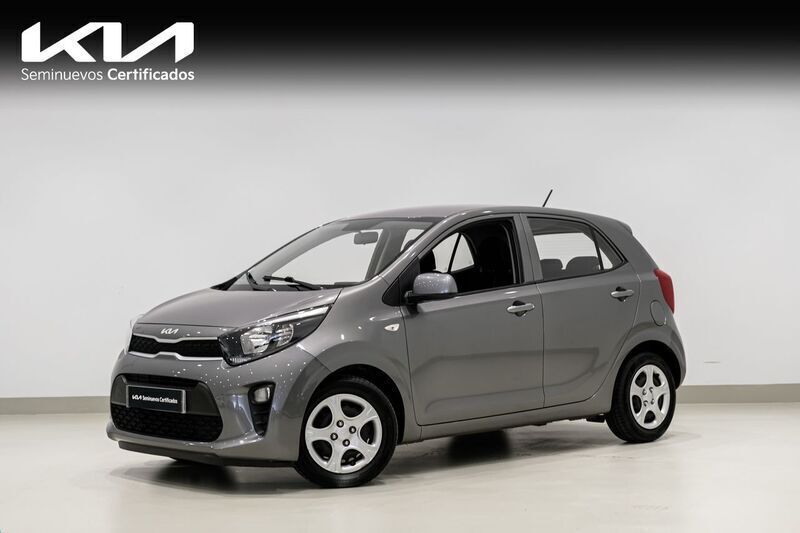 Gris Usado 2024 Kia Picanto Utilitario | 13.990 € (Precio justo) - Imagen 1/4
