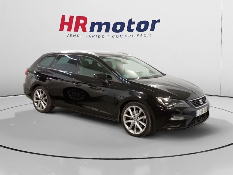 Negro Usado 2019 Seat Leon FR Familiar | 12.890 € (Buen precio) - Imagen 1/4