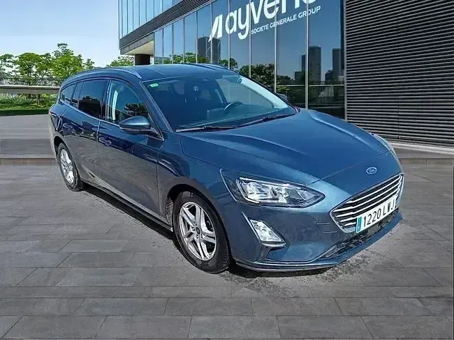 Usado Ford Focus Trend+ 120 CV (88 kW) 2022 Azul Utilitario