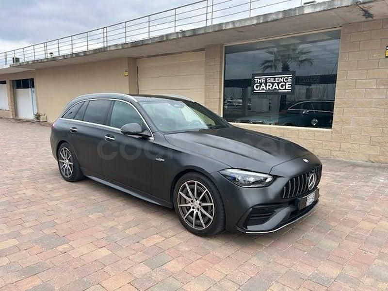 Usado Mercedes C43 AMG 408 CV (300 kW) 2024 Negro Familiar