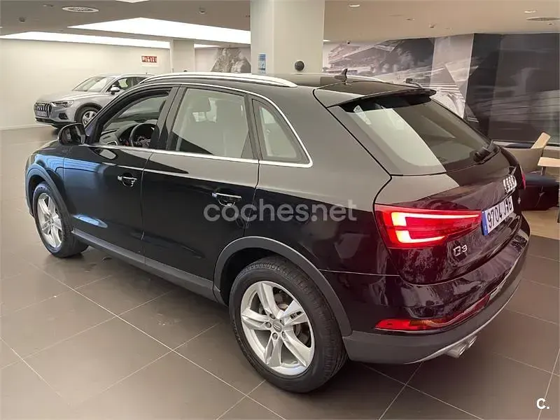 Usado Audi Q3 Design 150 CV (110 kW) 2017 Negro SUV