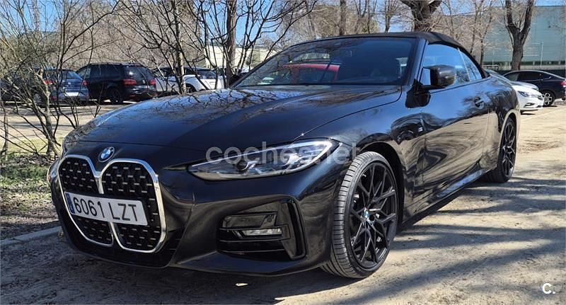 Negro Usado 2022 BMW 430 Cabriolet Comfort Edition Descapotable | 45.900 € (Caro) - Imagen 1/4