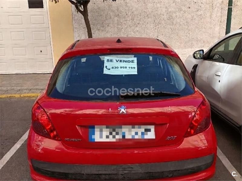 Usado Peugeot 207 Sport 95 CV (69 kW) 2008 Rojo Berlina