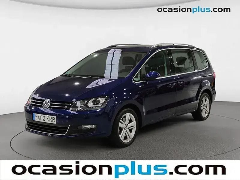 Azul Usado 2018 VW Sharan Advance Monovolumen | 21.319 € (Buen precio) - Imagen 1/4