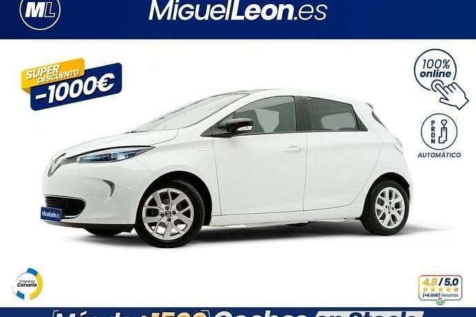 Usado Renault Zoe LIMITED 78 kW (107 CV) 2019 Blanco Utilitario