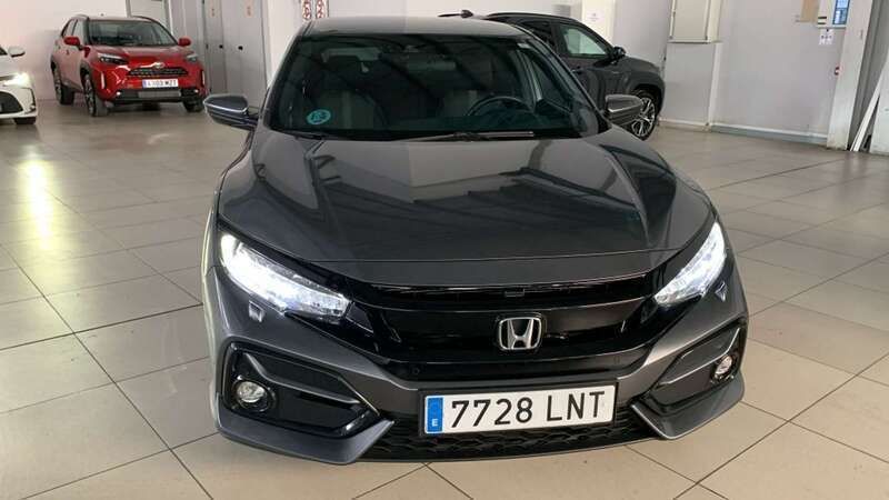 Gris Usado 2021 Honda Civic Elegance Utilitario | 20.960 € (Precio justo) - Imagen 1/4