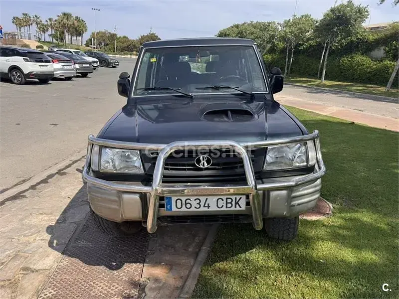 Usado Galloper Exceed 105 CV (77 kW) 1999 Azul SUV