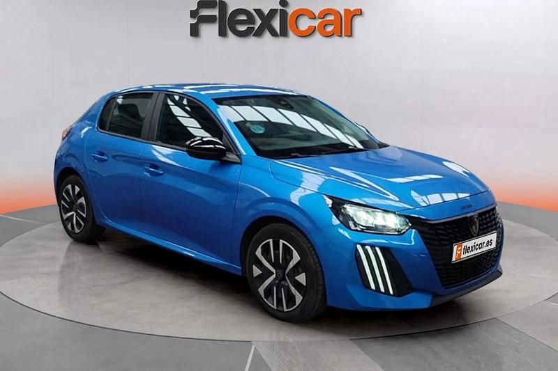 Azul Usado 2024 Peugeot 208 Active Utilitario | 14.290 € (Precio justo) - Imagen 1/4