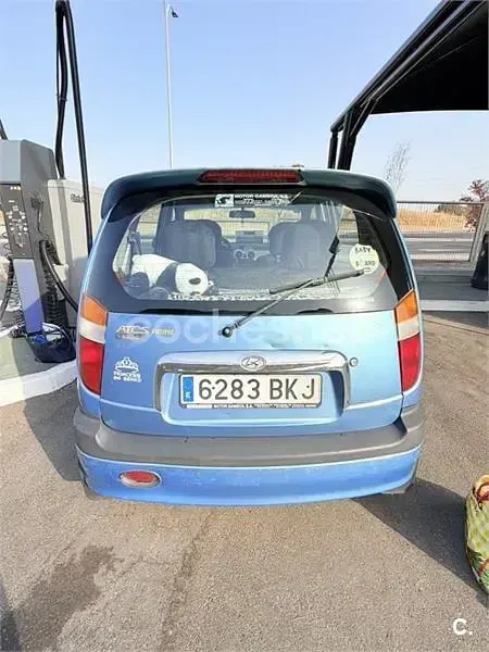 Usado Hyundai Atos GLS 55 CV (40 kW) 2001 Azul Utilitario