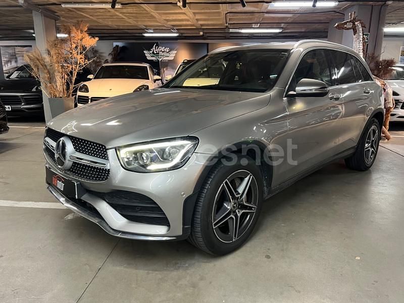 Beige Usado 2021 Mercedes GLC200 SUV | 33.875 € (Buen precio) - Imagen 1/4