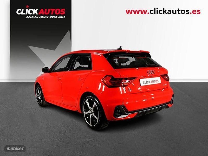 Usado Audi A1 S-Line 95 CV (69 kW) 2023 Rojo Berlina