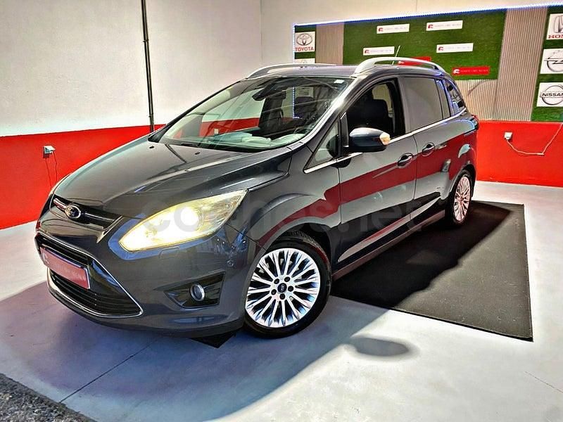 Usado Ford Grand C-Max Titanium 115 CV (84 kW) 2010 Gris / plata Monovolumen