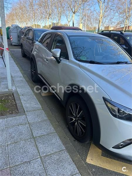 Blanco Usado 2017 Mazda CX-3 Luxury SUV | 15.500 € (Precio justo) - Imagen 1/4