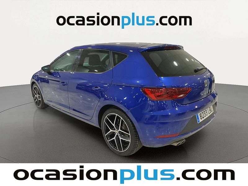 Usado Seat Leon FR 150 CV (110 kW) 2019 Azul Utilitario