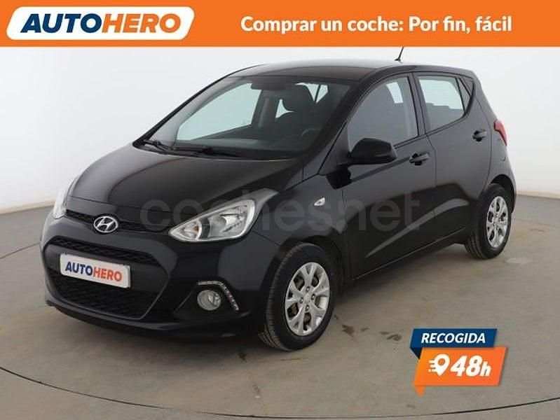 Usado Hyundai i10 67 CV (49 kW) 2015 Negro Utilitario