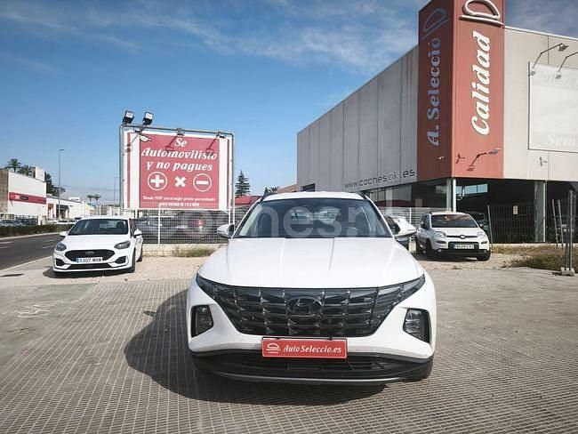Usado Hyundai Tucson 136 CV (100 kW) 2024 Blanco SUV