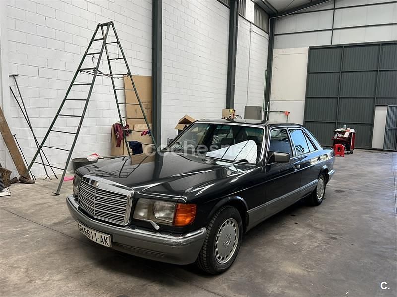 Usado Mercedes S420 279 CV (205 kW) 1993 Azul Berlina