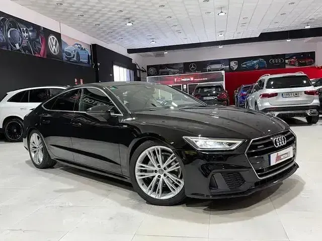 Usado Audi A7 S-Line 204 CV (150 kW) 2019 Negro Berlina