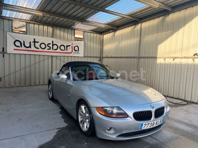Usado BMW Z4 192 CV (141 kW) 2004 Gris / plata Descapotable