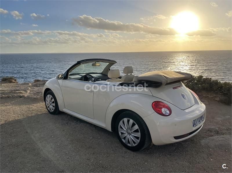 Beige Usado 2009 VW Beetle Edition Descapotable | 8000 € (Precio justo) - Imagen 1/4