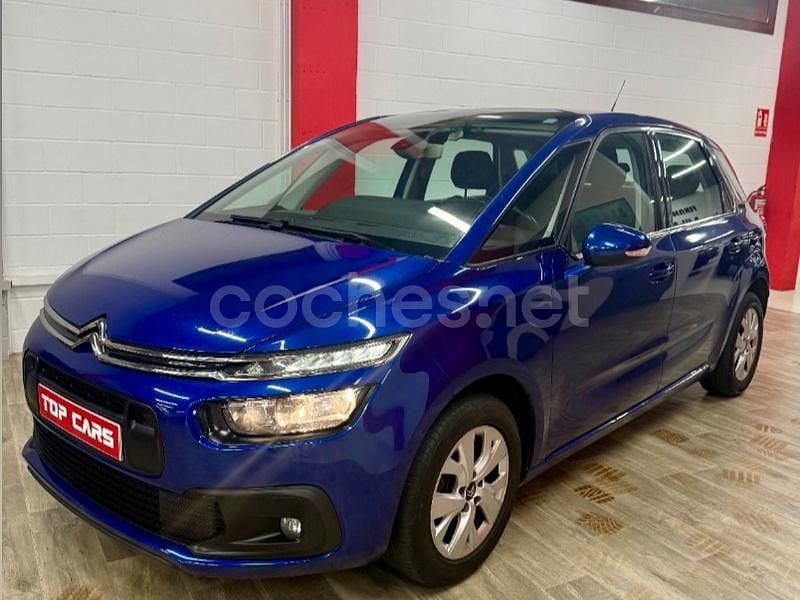 Azul Usado 2017 Citroën C4 Picasso Feel Monovolumen | 8750 € (Precio justo) - Imagen 1/4