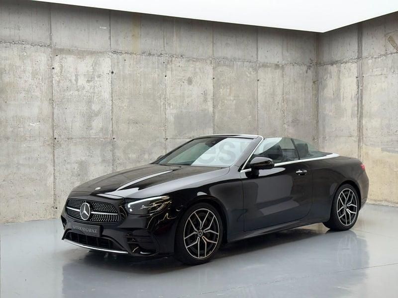 Usado Mercedes E220 194 CV (142 kW) 2022 Negro Descapotable