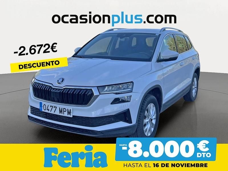 Blanco Usado 2024 Skoda Karoq Selection SUV | 27.650 € (Precio justo) - Imagen 1/4