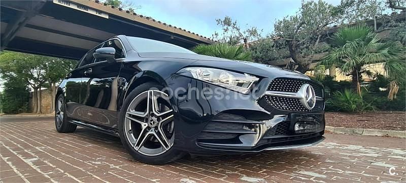 Negro Usado 2021 Mercedes A200 Berlina | 30.500 € (Caro) - Imagen 1/4