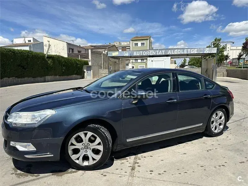 Brugt Citroën C5 Exclusive 138 HK (101 kW) 2010 Blå Sedan