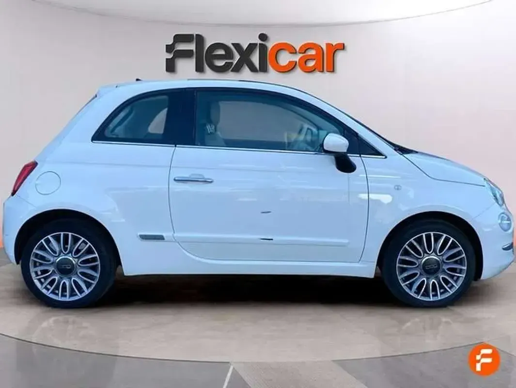 Usado Fiat 500 Lounge 69 CV (50 kW) 2017 Blanco Utilitario