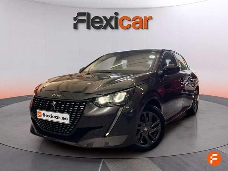 Usado Peugeot 208 Active 101 CV (74 kW) 2022 Gris Utilitario