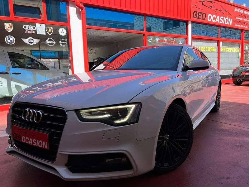 Usado Audi A5 Sportback S-Line 245 CV (180 kW) 2013 Blanco Utilitario