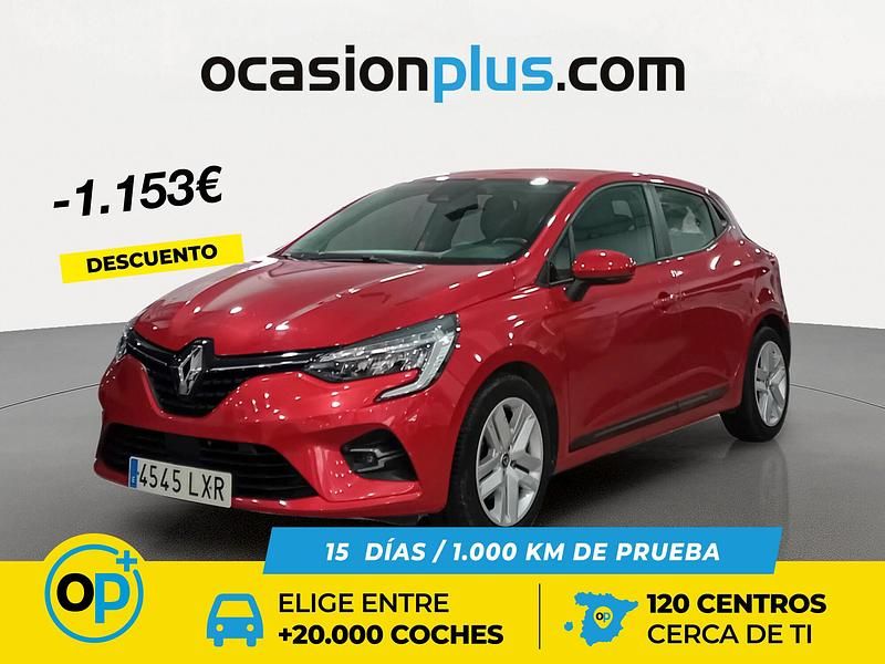 Rojo Usado 2022 Renault Clio V Intens Berlina | 12.690 € (Precio justo) - Imagen 1/4