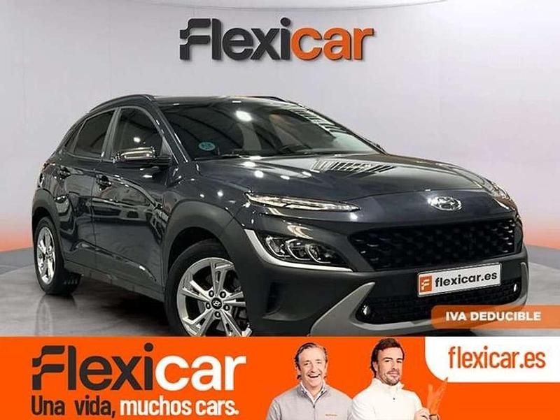 Gris Usado 2022 Hyundai Kona N Line SUV | 13.590 € (Precio justo) - Imagen 1/4