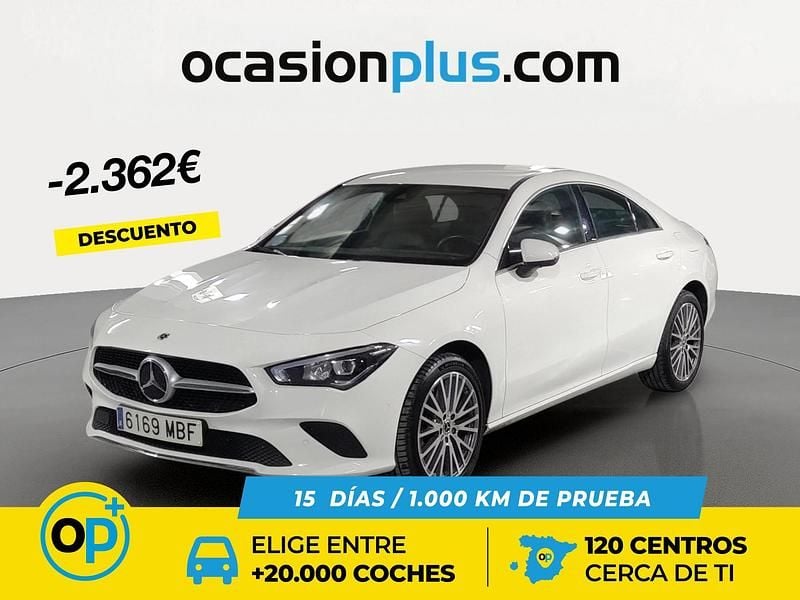 Blanco Usado 2022 Mercedes CLA250e Berlina | 25.990 € (Precio justo) - Imagen 1/4