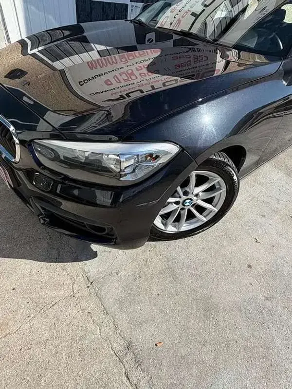 Usado BMW 116 Efficient Dynamics 116 CV (85 kW) 2016 Negro Utilitario