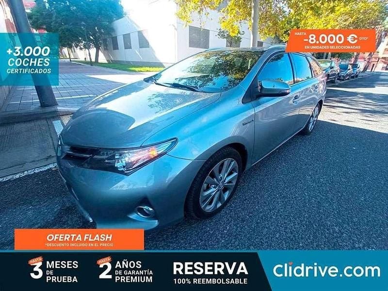 Gris Usado 2014 Toyota Auris Touring Sports Advance Familiar | 13.890 € (Buen precio) - Imagen 1/3