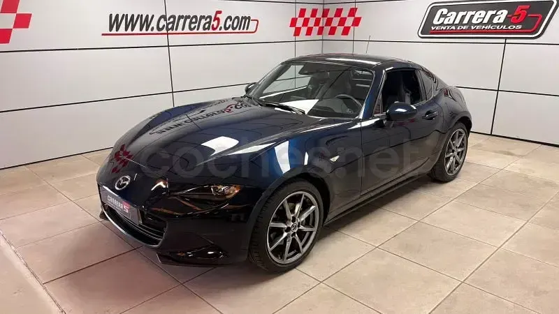 Usado Mazda MX5 184 CV (135 kW) 2022 Azul Descapotable