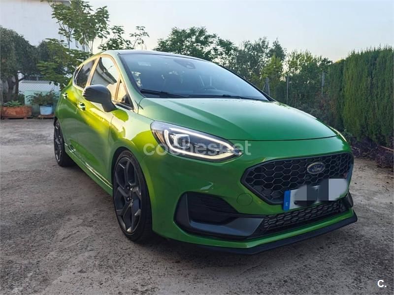 Verde Usado 2022 Ford Fiesta ST Berlina | 26.500 € - Imagen 1/4