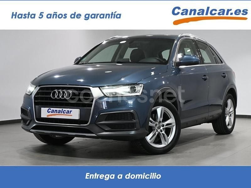 Usado Audi Q3 Design 150 CV (110 kW) 2018 Azul SUV