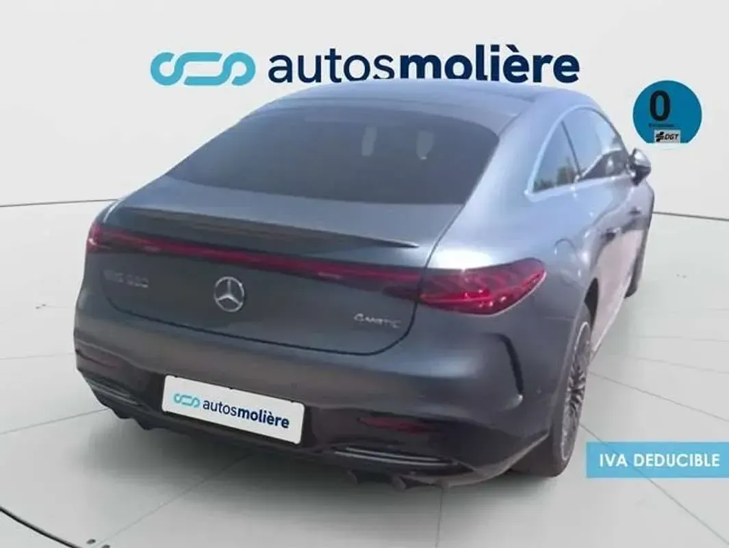 Usado Mercedes EQS580 384 kW (523 CV) 2022 Gris Berlina