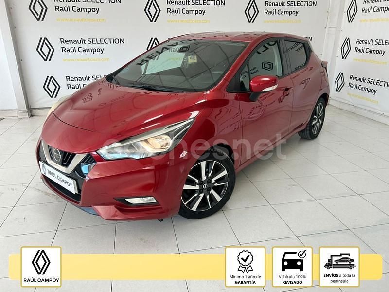 Granate Usado 2017 Nissan Micra N-Connecta Berlina | 11.900 € (Un poco caro) - Imagen 1/4