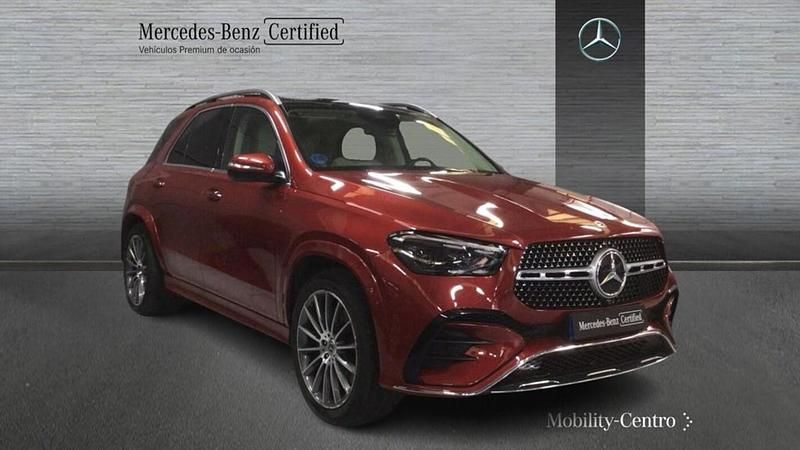 Usado Mercedes GLE350 AMG line 197 CV (144 kW) 2024 Hyacinth red  metallic paint