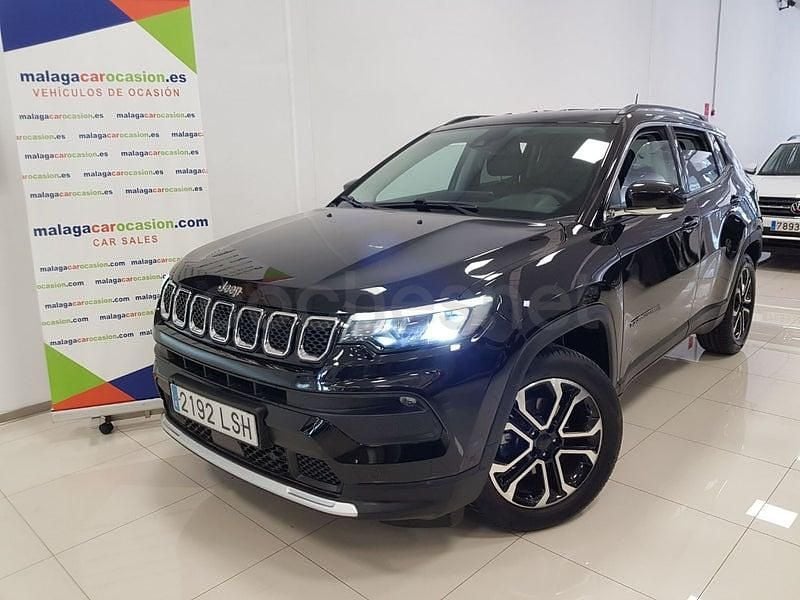 Usado Jeep Compass Limited 150 CV (110 kW) 2021 Negro SUV
