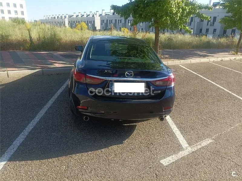 Usado Mazda 6 Style 150 CV (110 kW) 2014 Azul Berlina