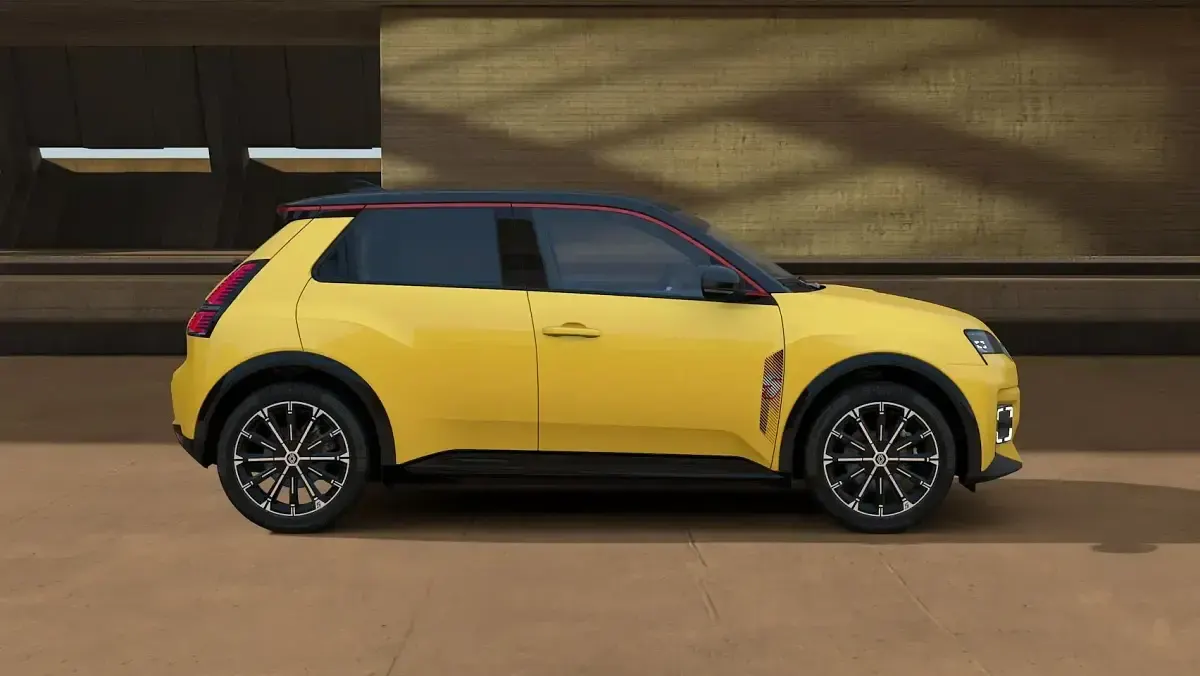Usado Renault R5 Komfort 110 kW (150 CV) 2025 Amarillo Utilitario