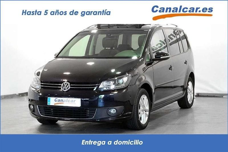 Usado VW Touran Advance 140 CV (102 kW) 2014 Negro Monovolumen